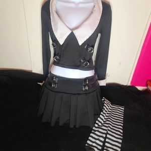 Sexy Wednesday Addams costume